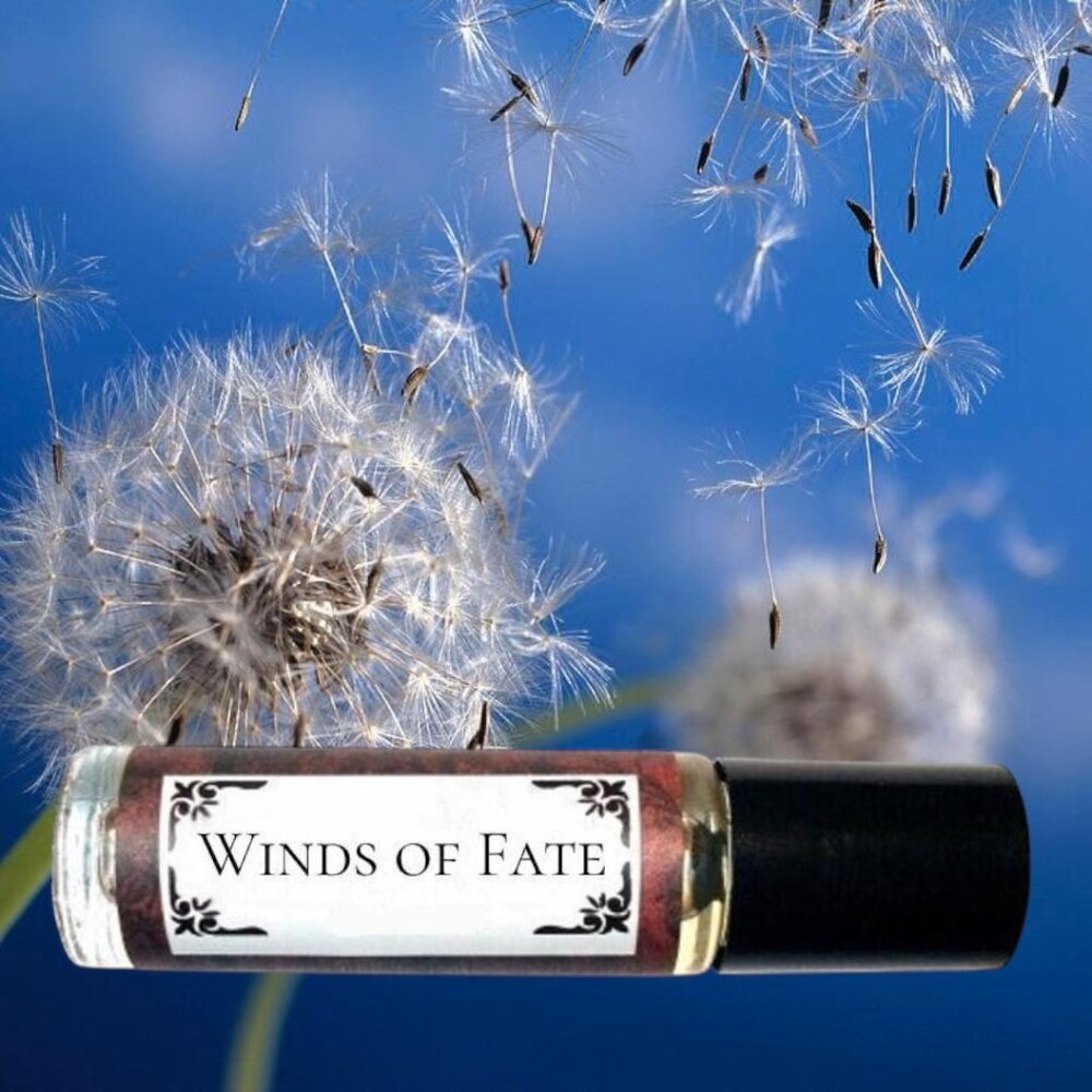 WINDS OF FATE - Roll on Premium Perfume Oil - Unique scents Indie Spa Fragrance